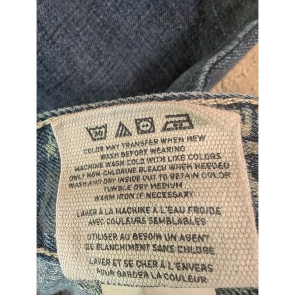 Ariat Jeans Mens Size 38x28 Blue Denim M4 Low Rise Boot 100% Cotton- Please Read - Picture 13 of 13